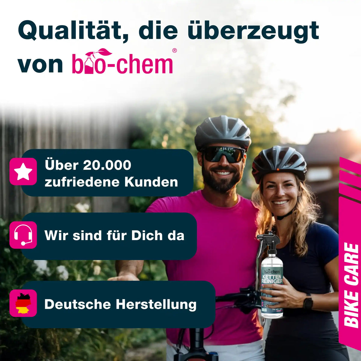 bio-chem Bike Care zufriedene Kunden