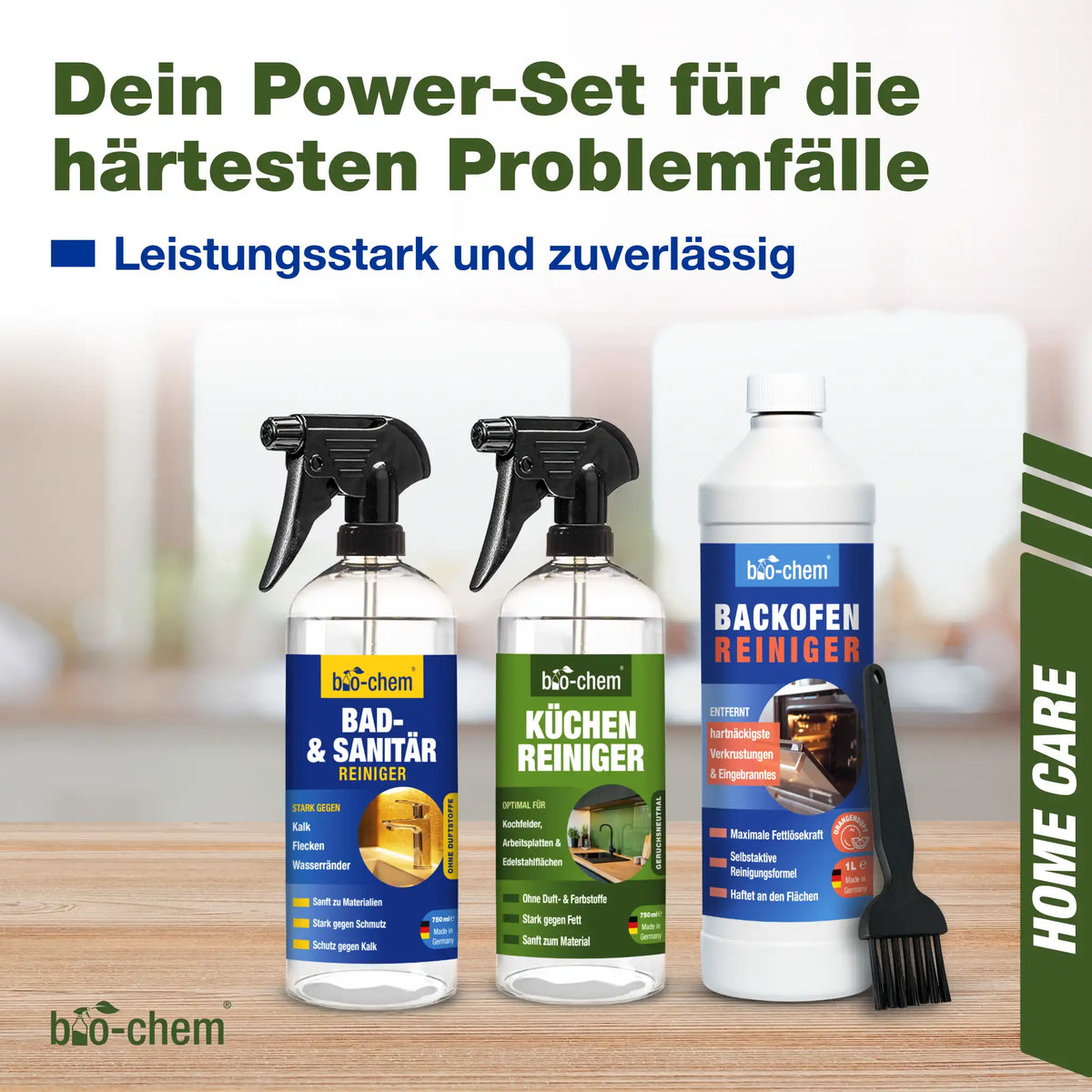 Küchenreiniger Set (BASIC 4-teilig)