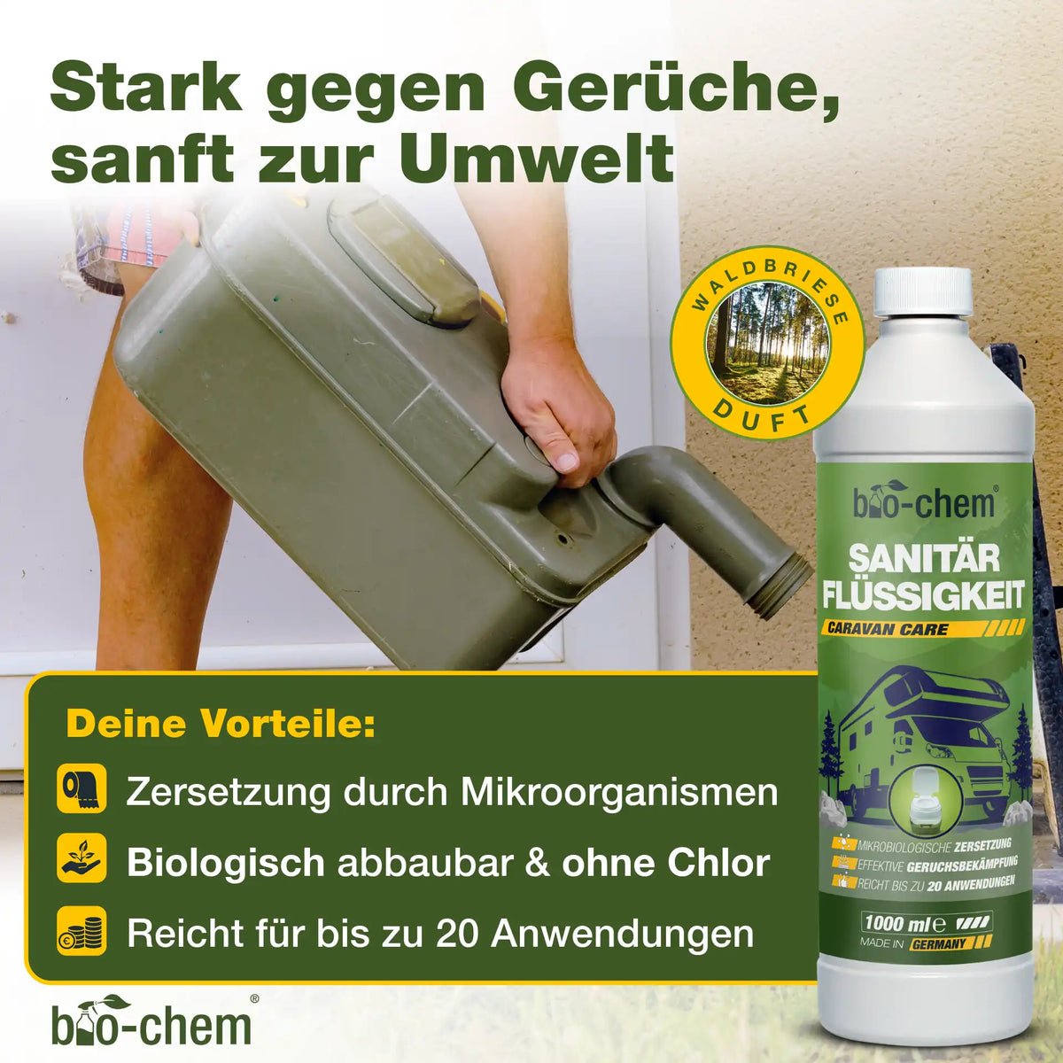 Caravan Sanitärset (DUO 2-teilig)