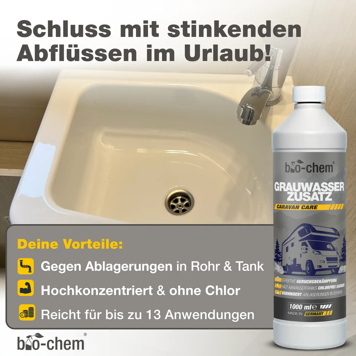 Caravan Sanitärset (DUO 2-teilig)