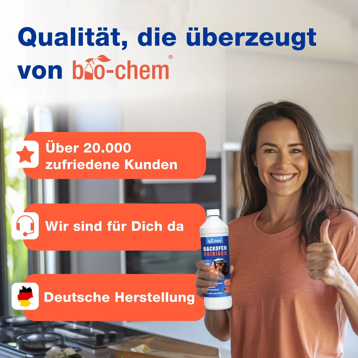 Backofenreiniger (1 L + Zubehör)