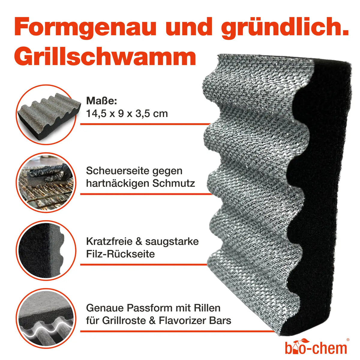 Grillzubehör-Set (4-teilig)