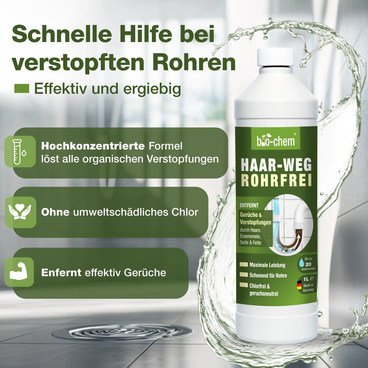 Vorteile Rohrreiniger