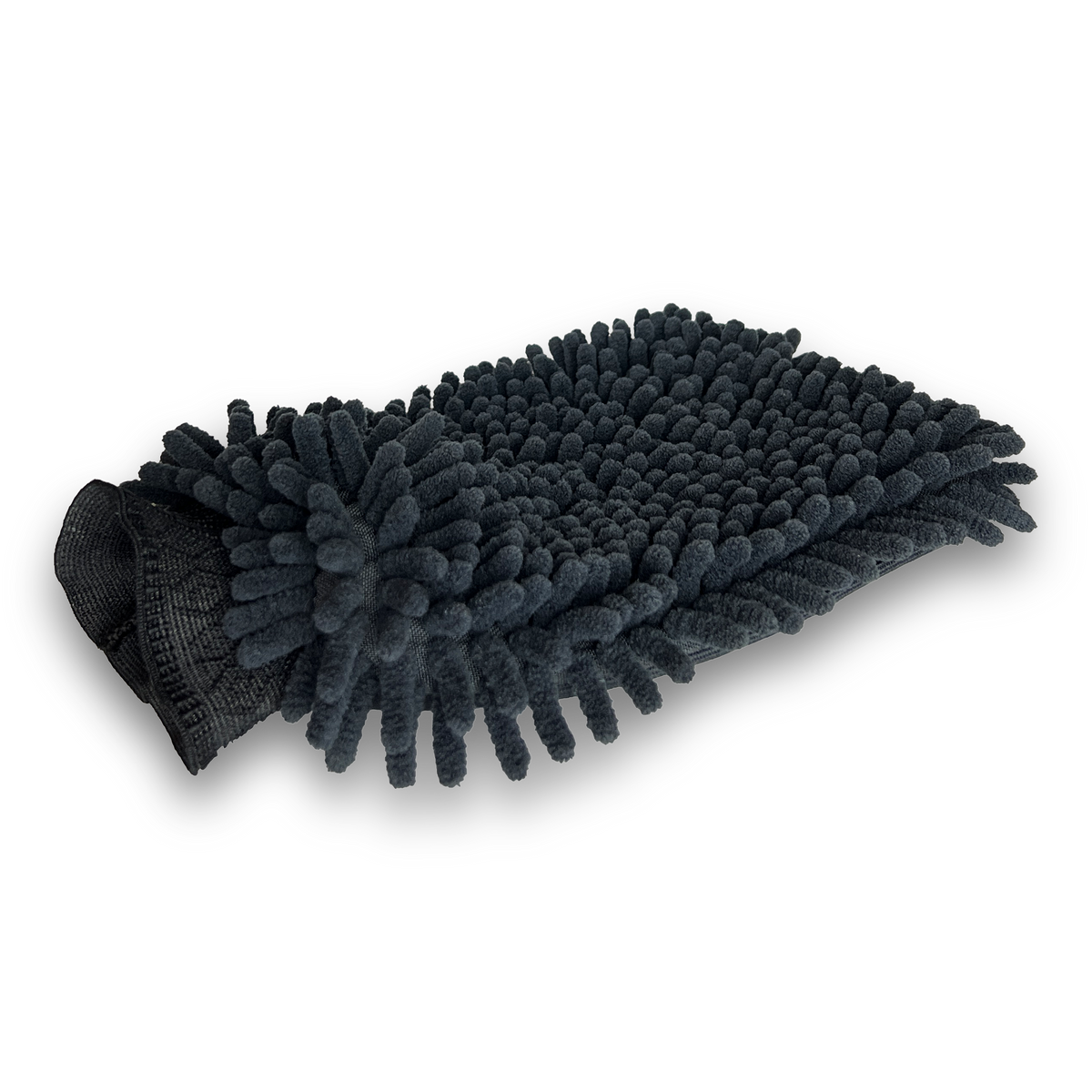 Mikrofaser Waschhandschuh schwarz