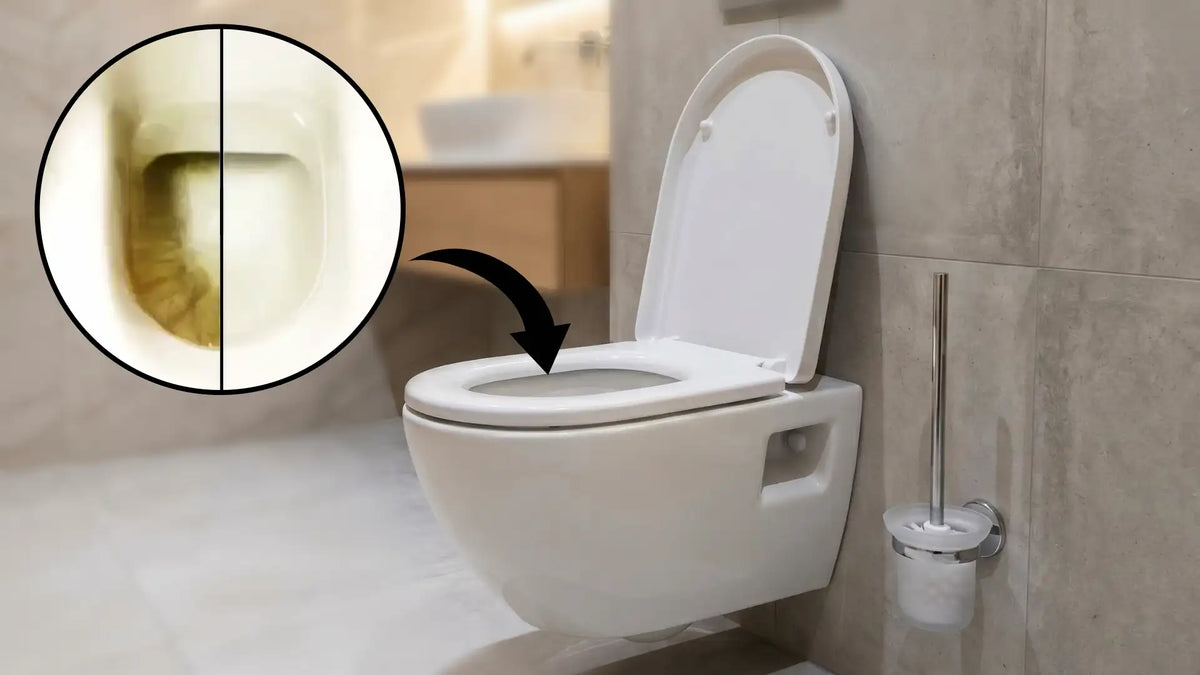 Urinstein entfernen: So lösen Sie starken Urinstein in der Toilette