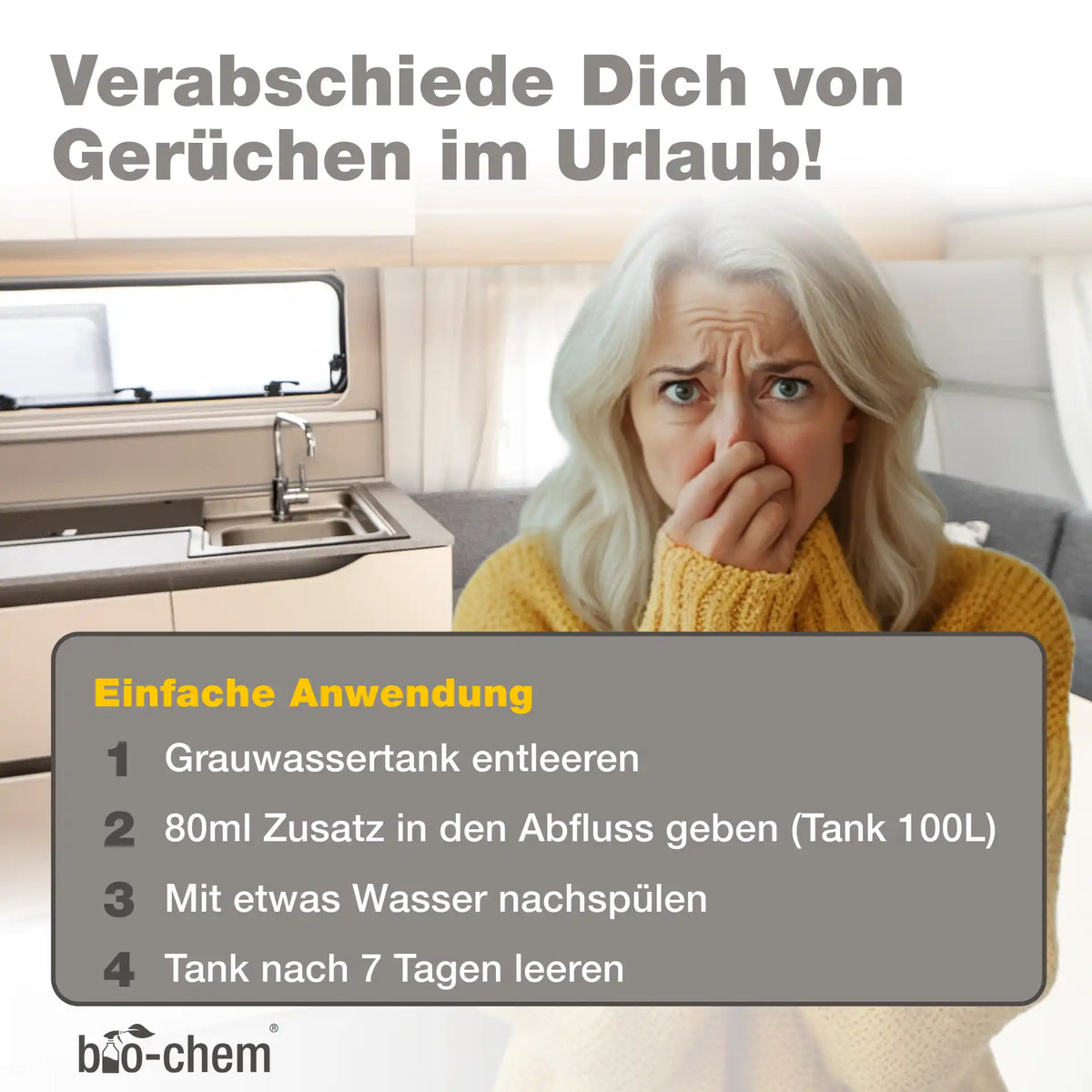 Grauwasser Zusatz Wohnmobil (5 L)
