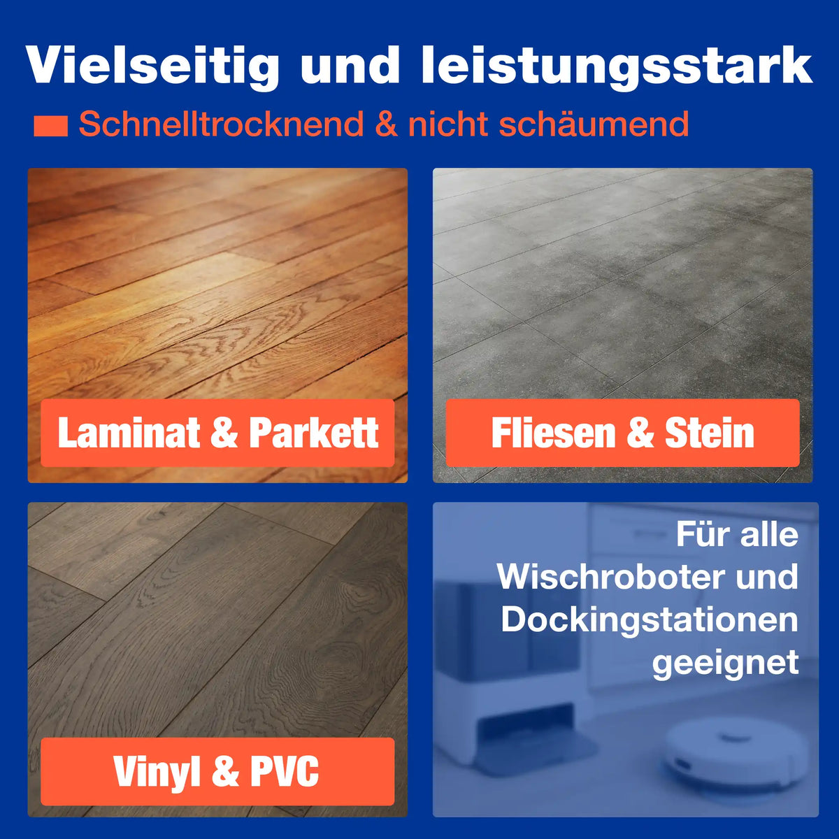 Reinigungsmittel für Wischroboter (750 ML)