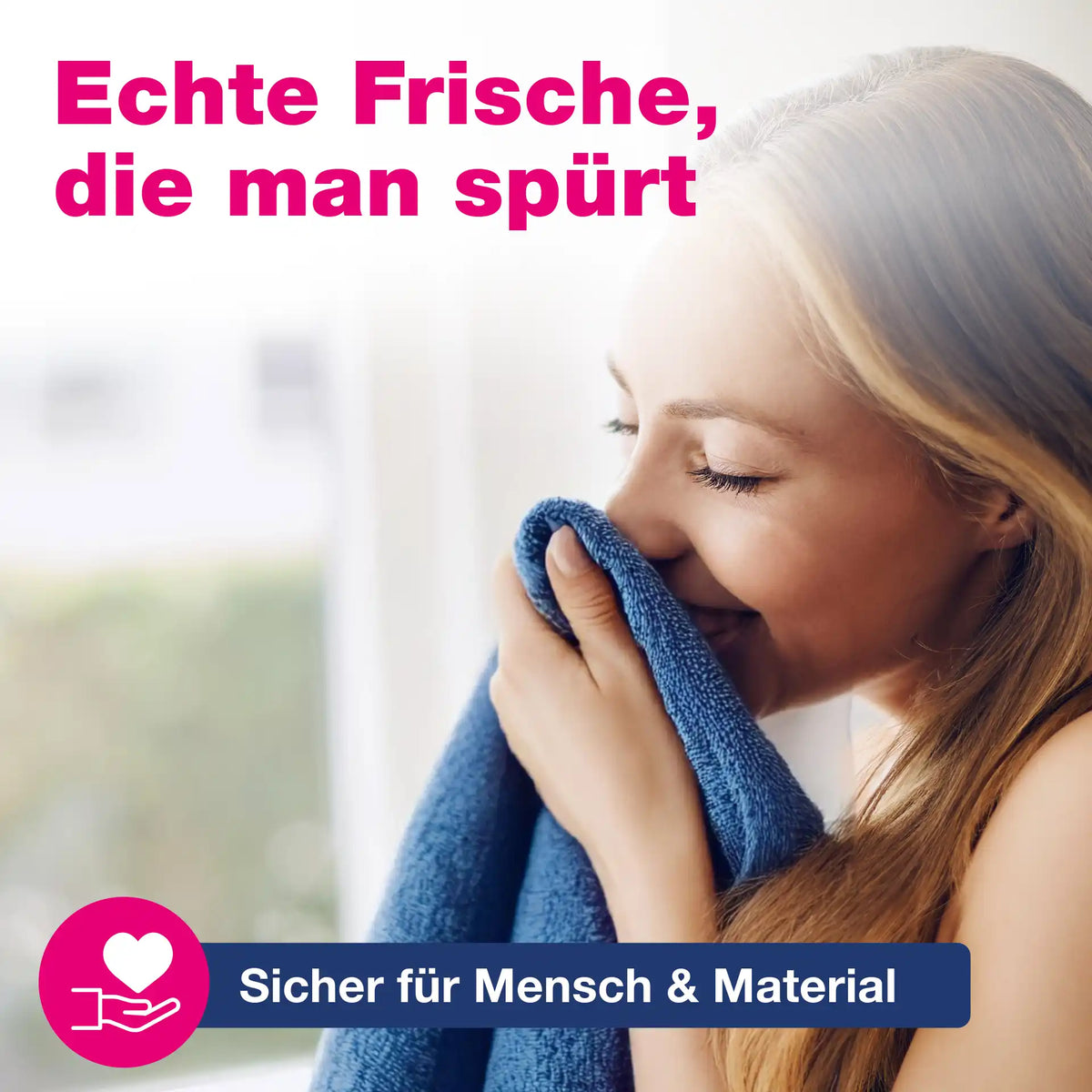 Sicher für Mensch  und Material