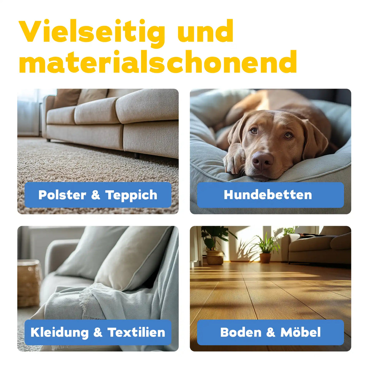 Geruchsentferner Hund + Wäschespülung (2-teilig)