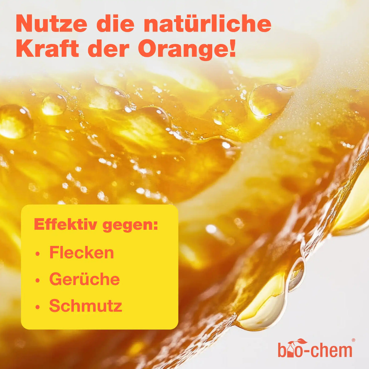 Orangenreiniger Konzentrat (750 ML + Mischflasche)