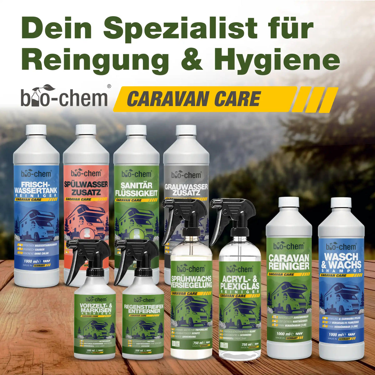 Camping Hygiene-Set (BASIC 3-teilig)