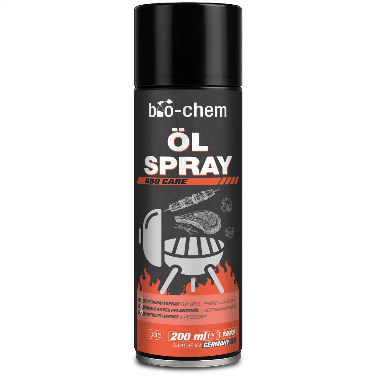 bio-chem Ölspray BBQ Care 200 ml Sprühdose
