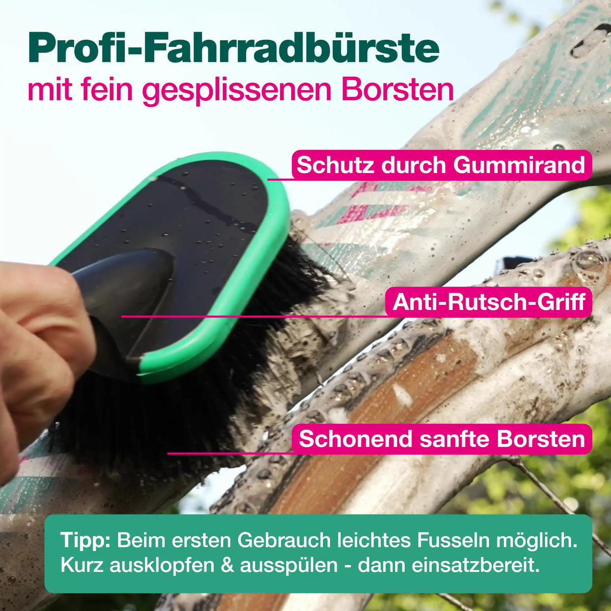 Fahrradpflege-Set (PREMIUM 7-teilig)
