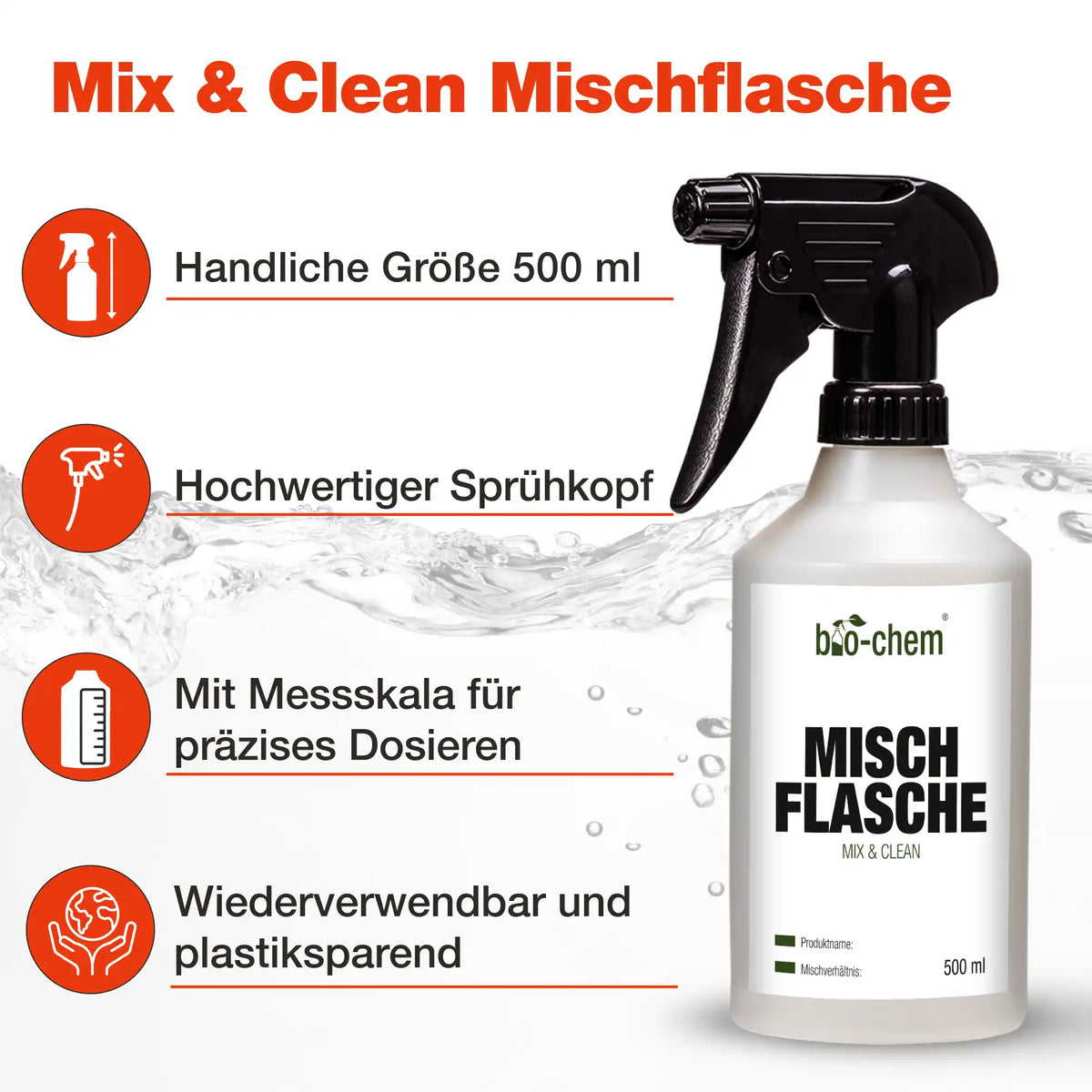 Mischflasche